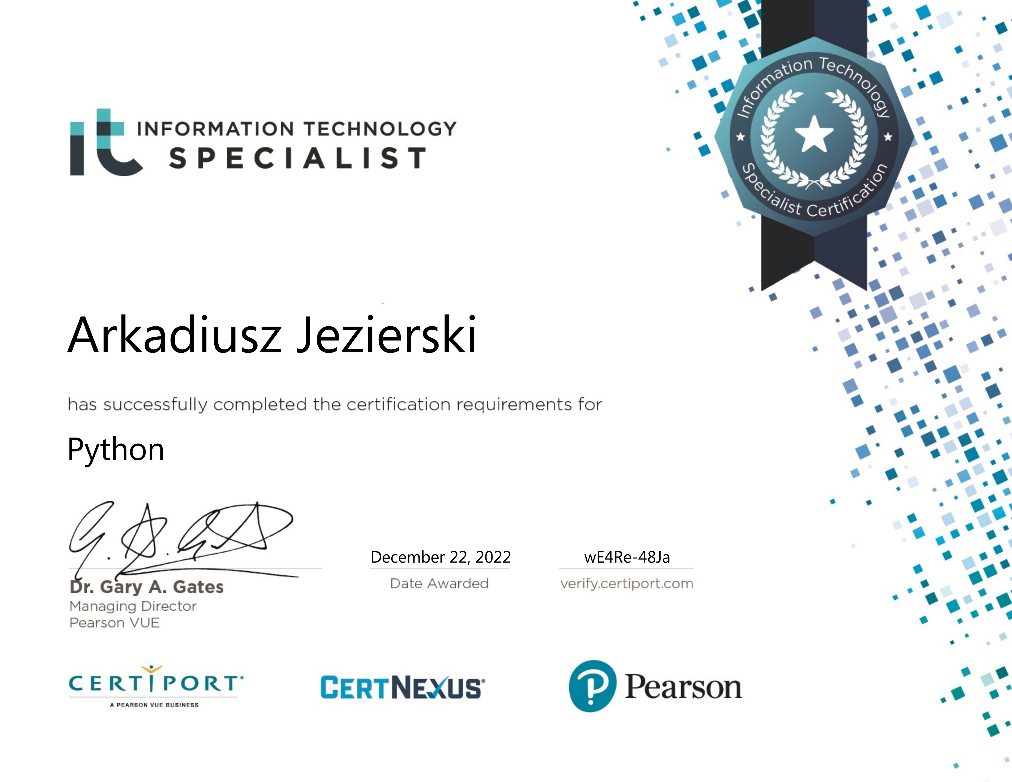 Python + Selenium Expert